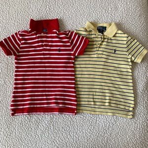 Polo Ralph Lauren toddler boy polo shirt(2 shirts)
